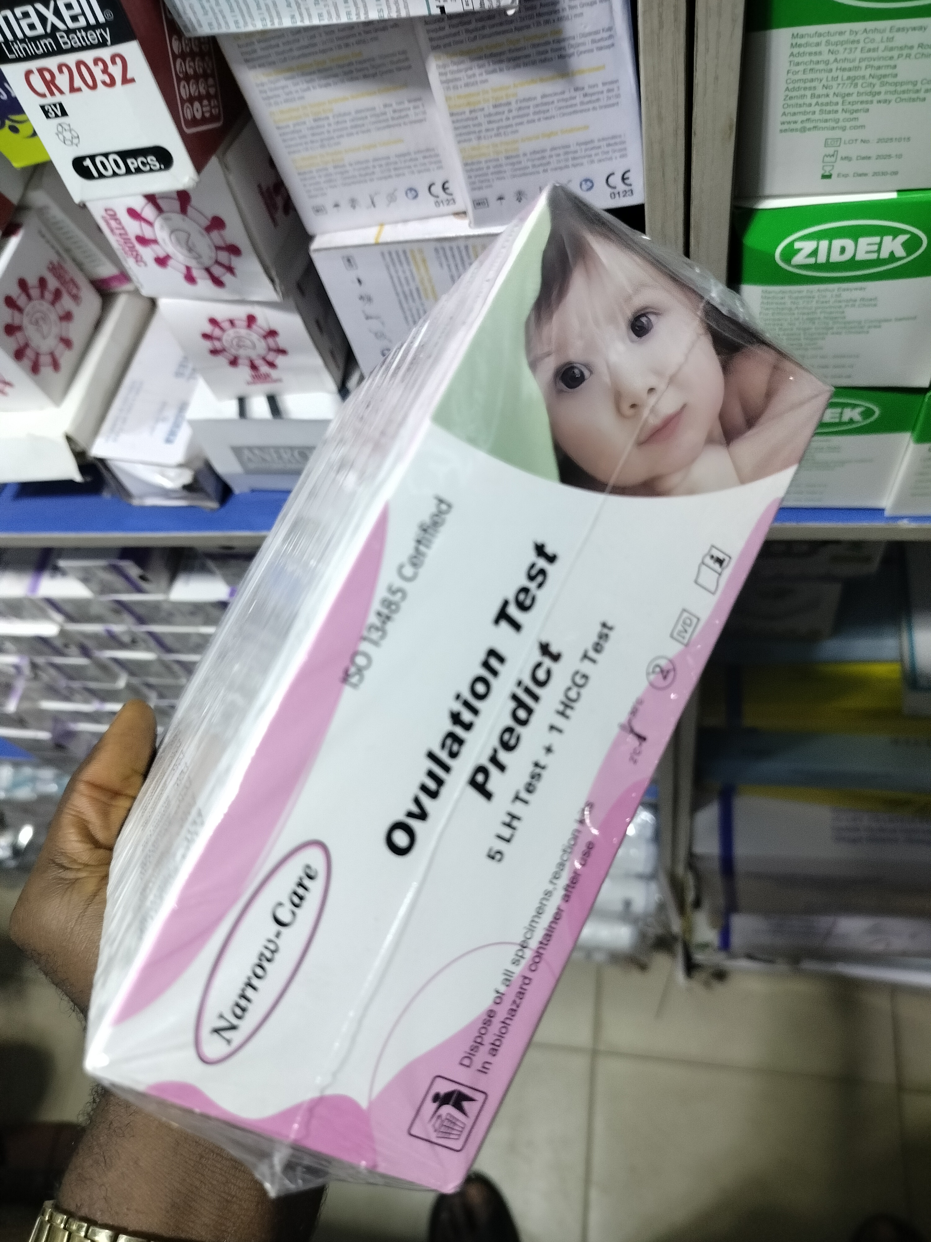 Ovulation strip